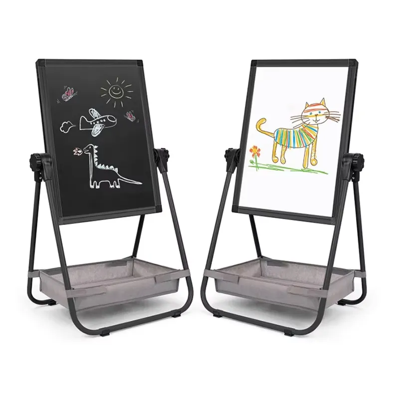 Kids Art Easel - Papan Tulis Magnetik untuk Anak-anak, Papan