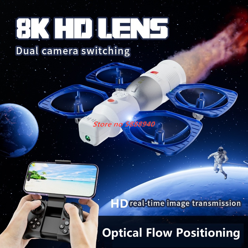 Kids Toys Under £5 - Kamera WIFI FPV HD 8K Pesawat