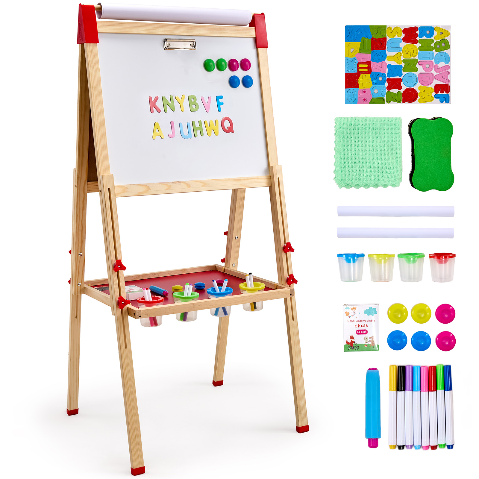Kids Art Easel - SucceBuy Papan Gambar Magnetik Anak-anak Kuda-kuda