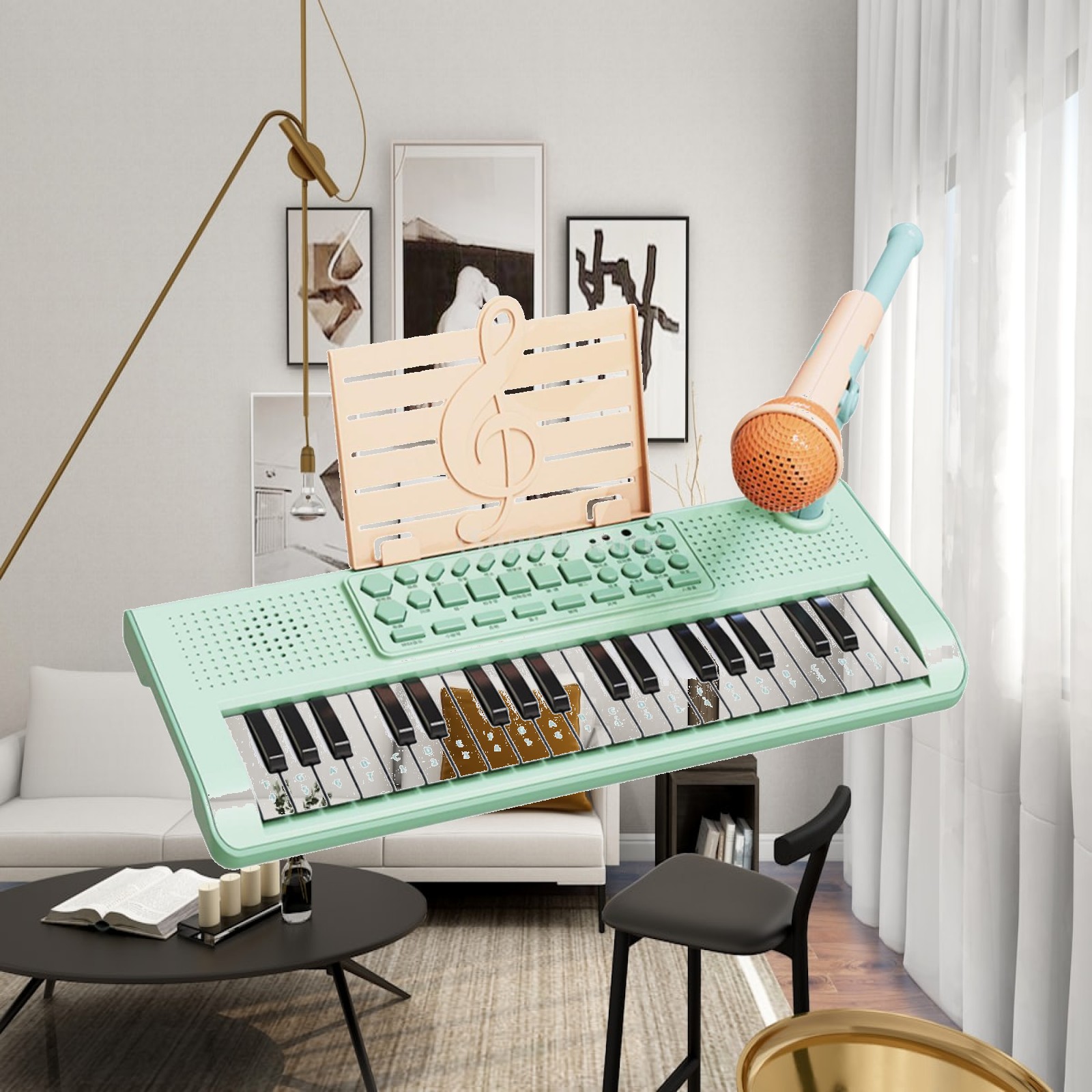 Kids Toys Home - Mainan Keyboard Piano Anak Pemula, Hadiah