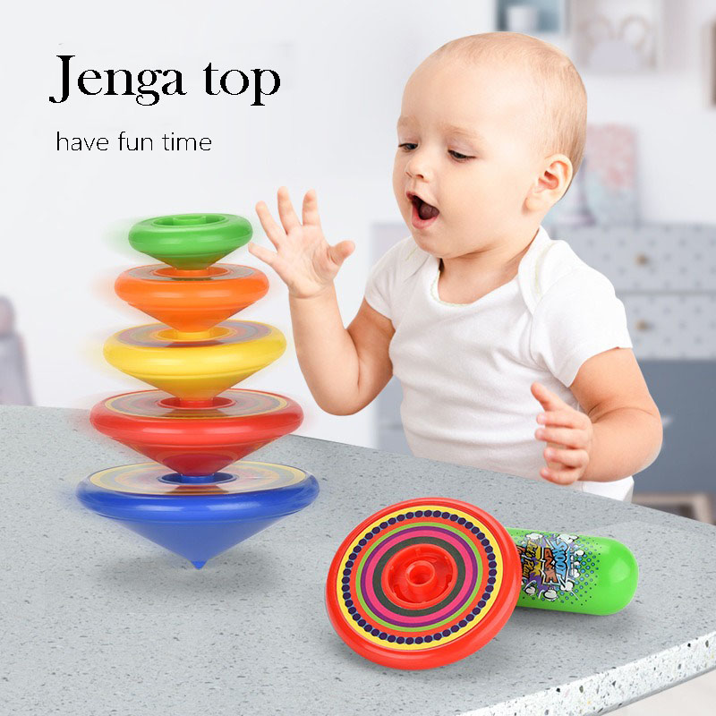 Kids Toys Under £5 - Mainan Gasing Susun untuk Anak-Anak, Permainan