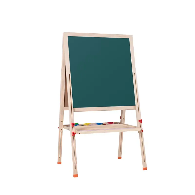 Kids Art Easel - Papan Tulis Magnetik Lipat Dua Sisi