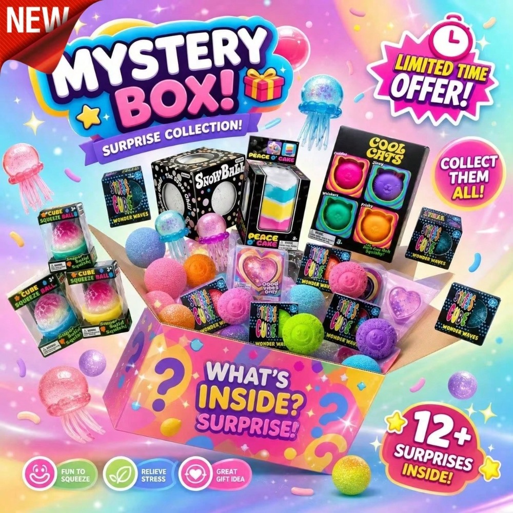 Kids Toys Box - 1 Buah Kotak Misteri Mainan Fidget