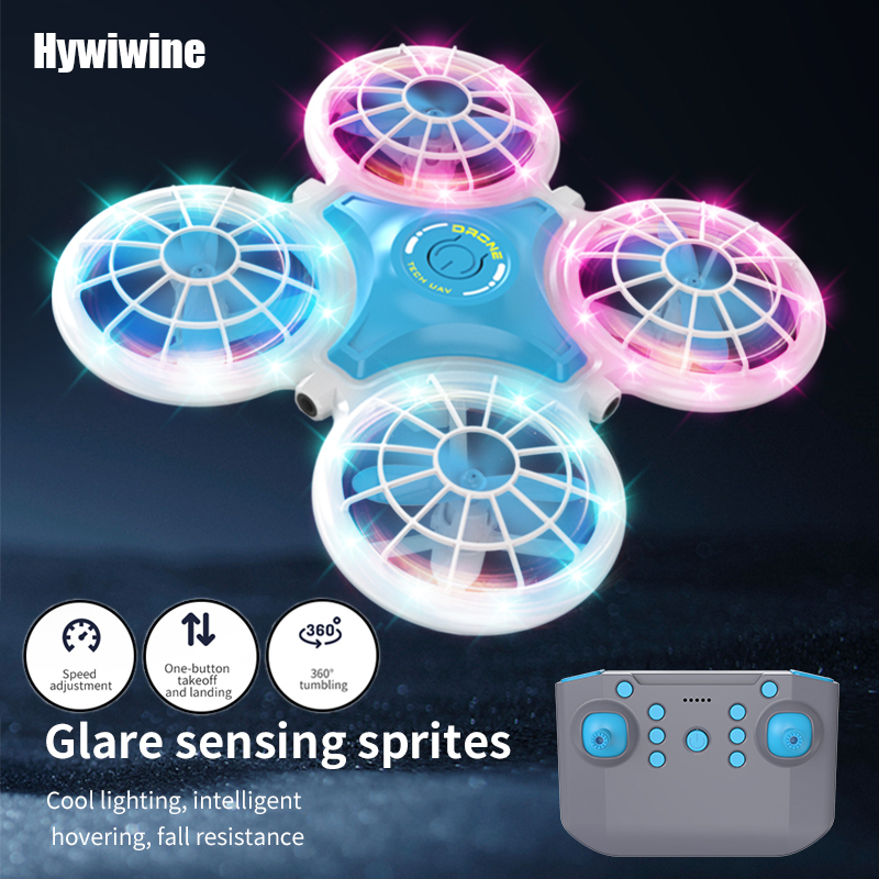 Kids Toys Under 50 - Drone Mini Flash 3D Remote Control,