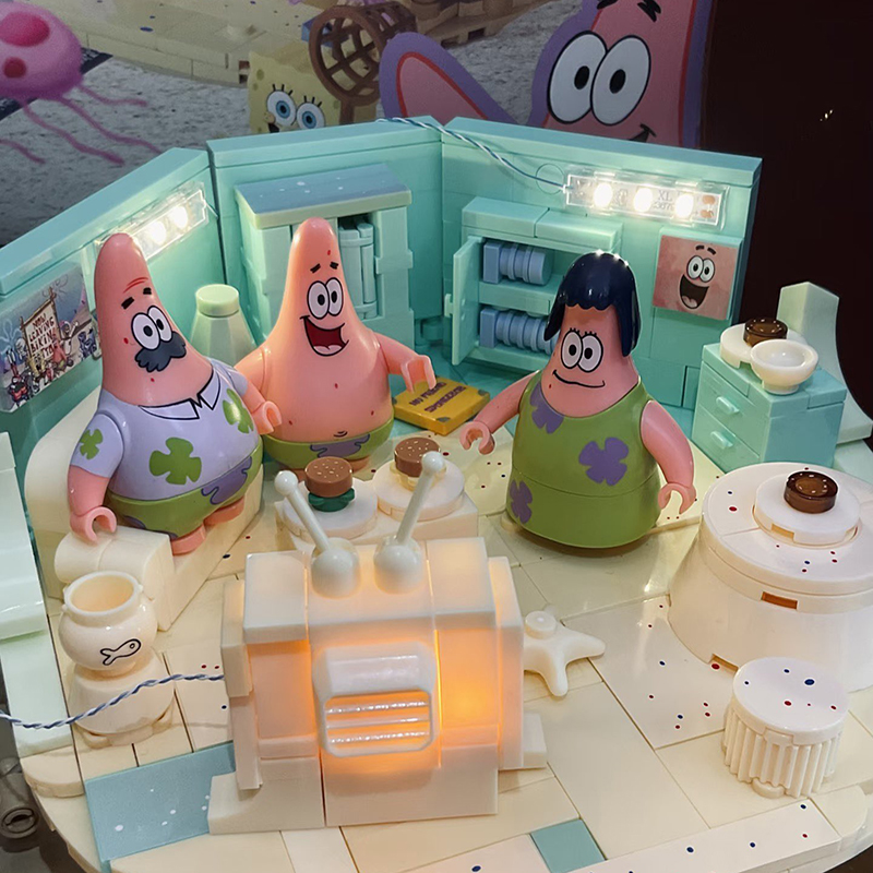 Set Blok Bangunan Spongebob Pa - Kids Toys Box ulasan dan harga