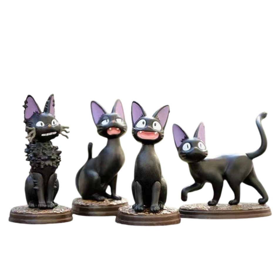 6 Buah/Set Kartun Kucing Hitam - Kids Toys Jiji ulasan dan harga