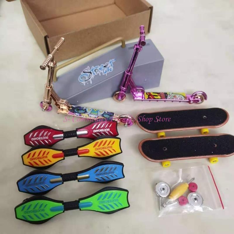 85AE Papan Skuter Jari Mini Ma - Kids Toys Scooter ulasan dan harga