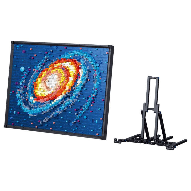 Ide Lukisan Blok Piksel Seni B - Kids Art Easel ulasan dan harga