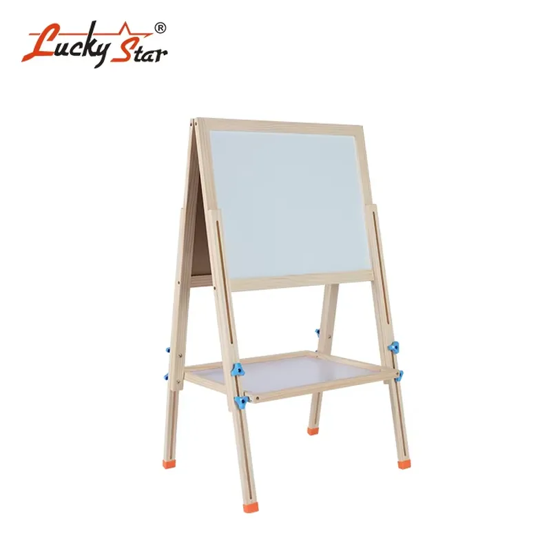 Papan Tulis Magnetik Lipat Dua - Kids Art Easel ulasan dan harga