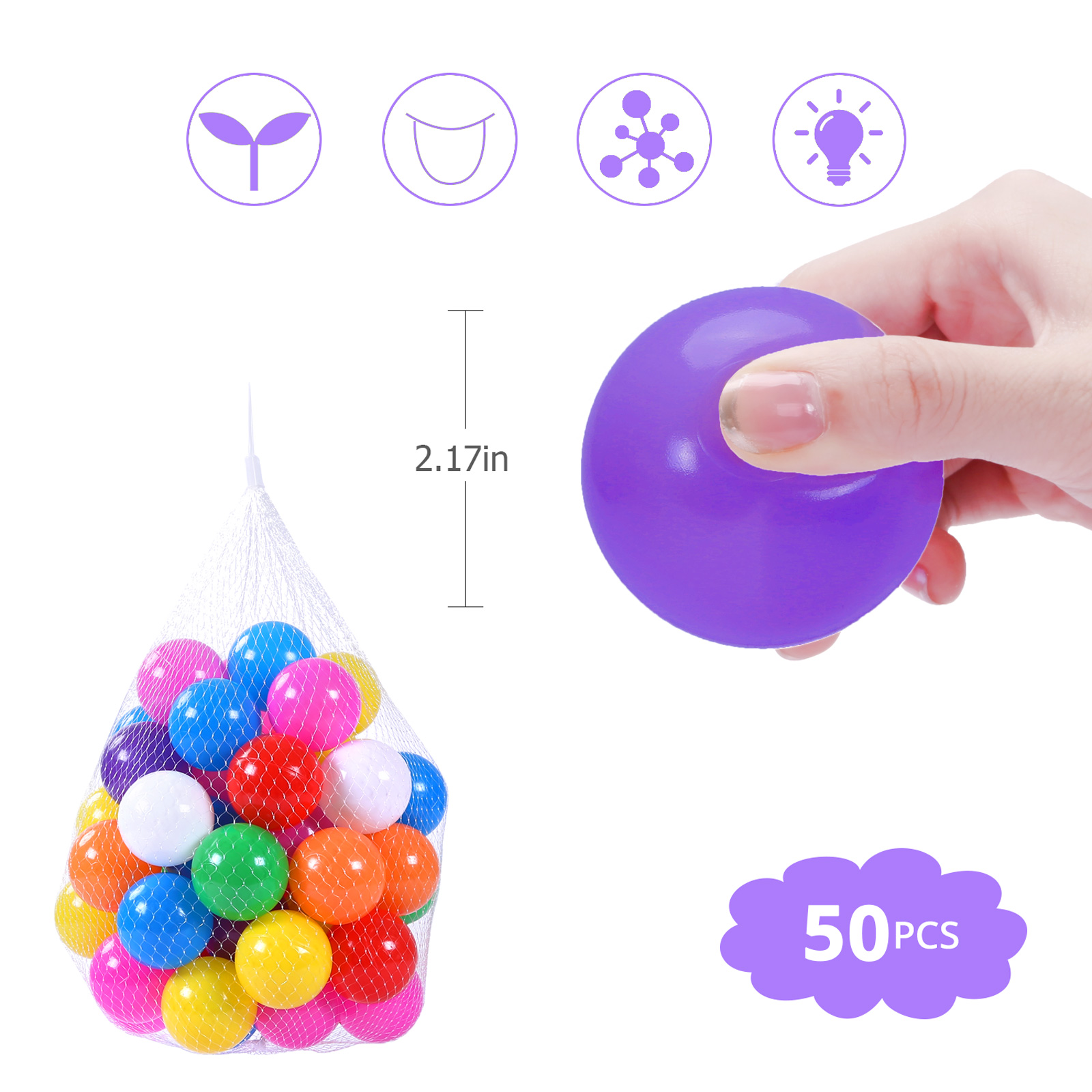 COLOBOBO Bola Plastik untuk Ko - Kids Toys Under 50 ulasan dan harga