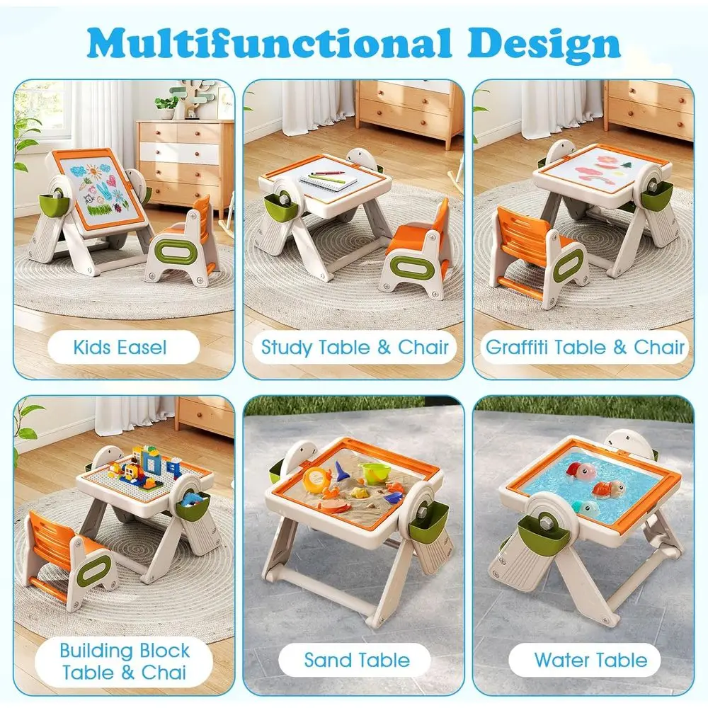 Meja Lukis yang Dapat Disesuai - Kids Art Easel ulasan dan harga