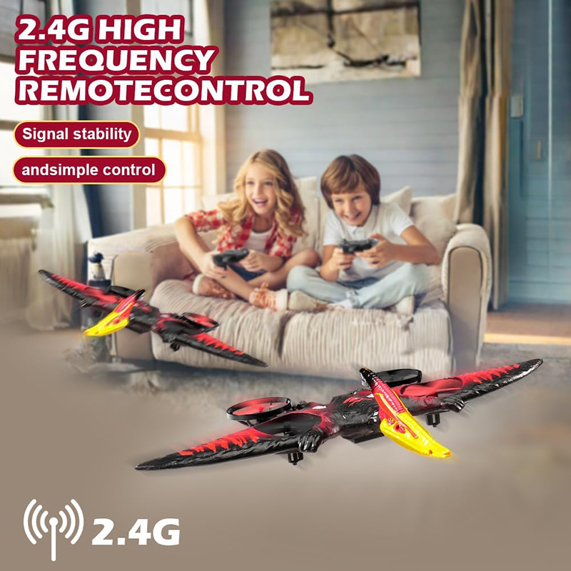Pesawat RC Pterosaurus 2.4G 6- - Kids Toys Under £5 ulasan dan harga