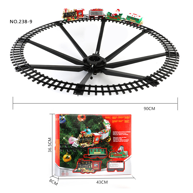 Set Kereta Natal Elektrik deng - Kids Toys Home ulasan dan harga