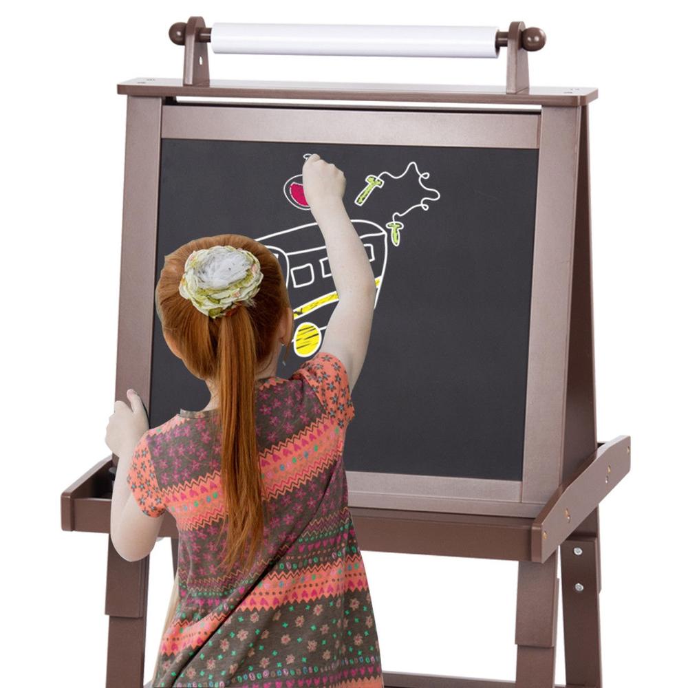 Meja Lukis Anak dengan 2 Kotak - Kids Art Easel ulasan dan harga