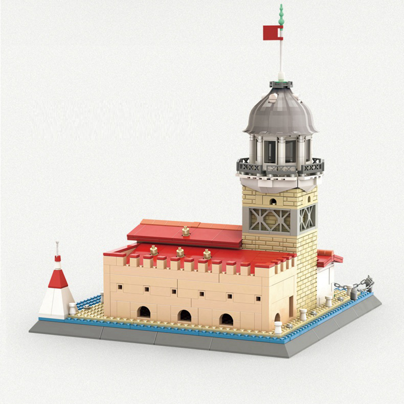 Model Bata Arsitektur Menara I - Kids Toys Under 50 ulasan dan harga